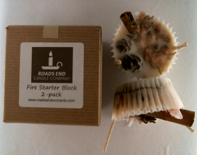 Fire Starter Roads End Orchards Inc